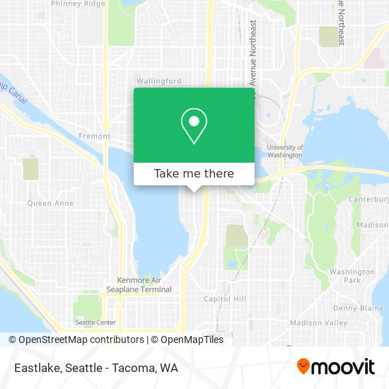 Eastlake map