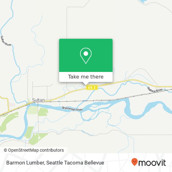 Barmon Lumber map