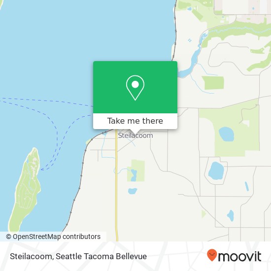 Steilacoom map