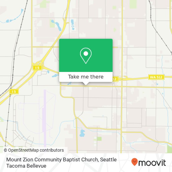 Mount Zion Community Baptist Church map
