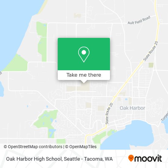 Mapa de Oak Harbor High School
