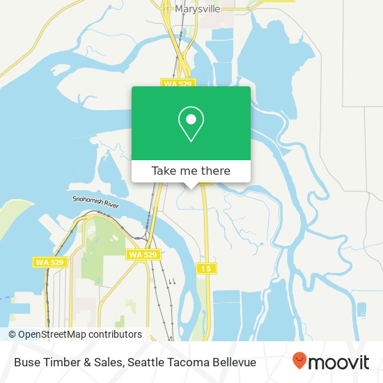 Buse Timber & Sales map