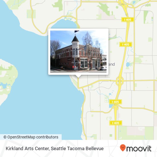 Kirkland Arts Center map