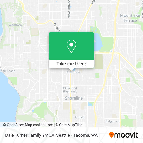 Mapa de Dale Turner Family YMCA