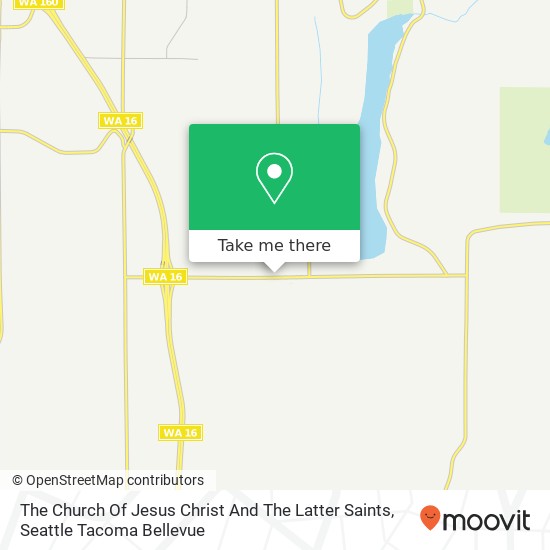 Mapa de The Church Of Jesus Christ And The Latter Saints