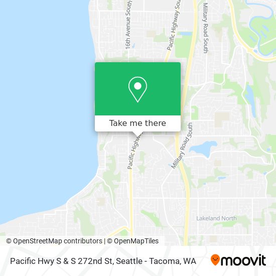 Mapa de Pacific Hwy S & S 272nd St