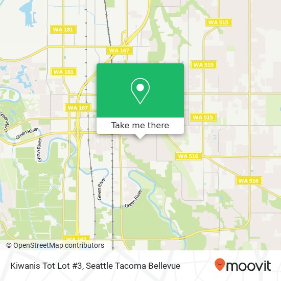 Kiwanis Tot Lot #3 map