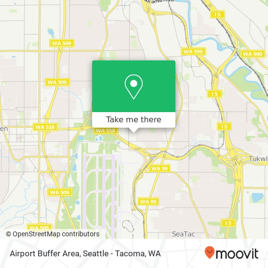 Mapa de Airport Buffer Area