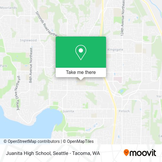 Mapa de Juanita High School