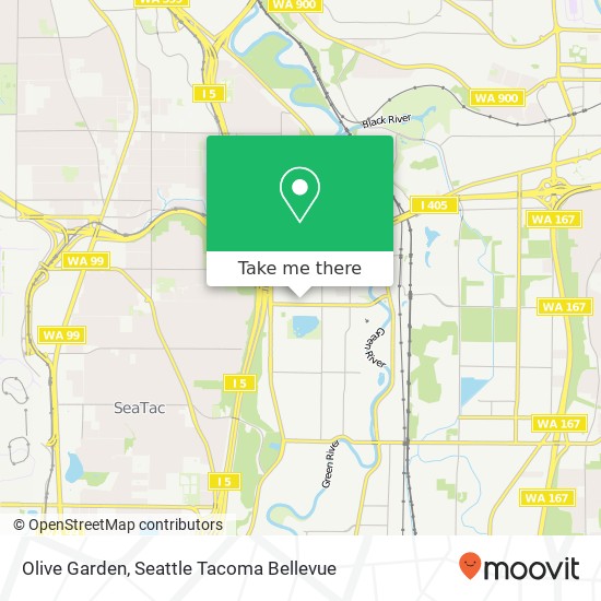 Olive Garden map
