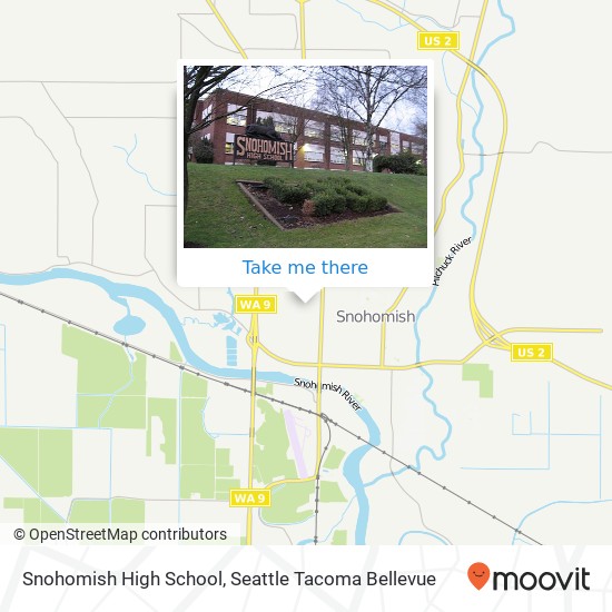 Snohomish High School map