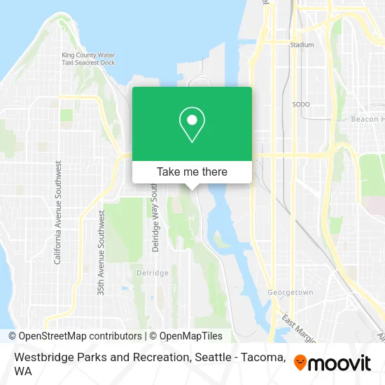 Westbridge Parks and Recreation map