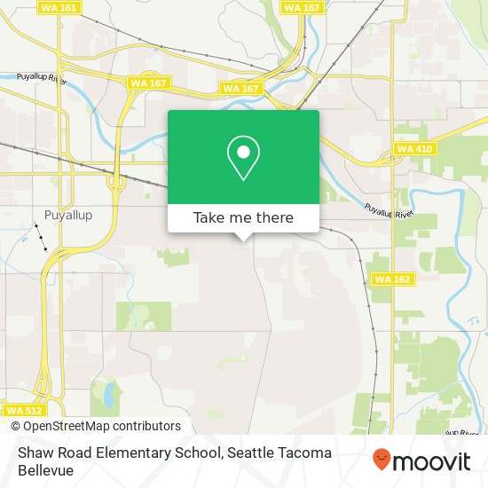 Mapa de Shaw Road Elementary School