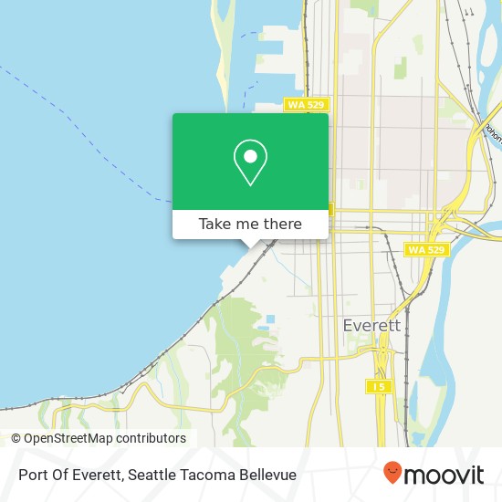 Port Of Everett map