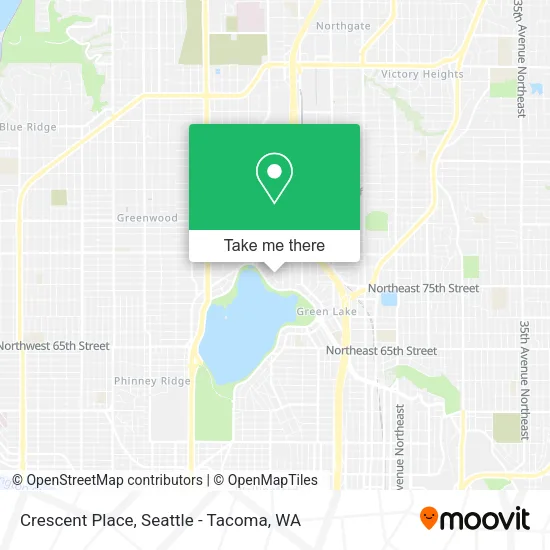 Crescent Place map