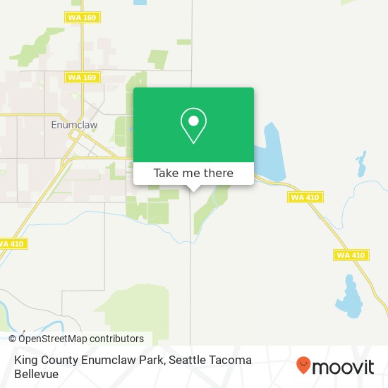 King County Enumclaw Park map