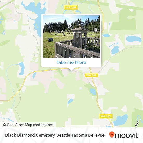 Black Diamond Cemetery map