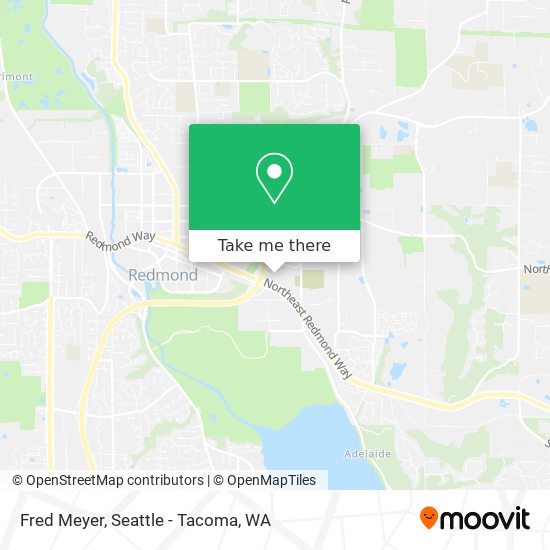 Fred Meyer map