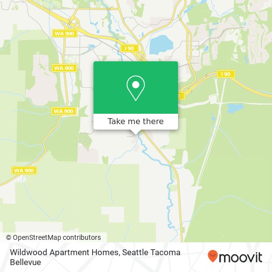Wildwood Apartment Homes map