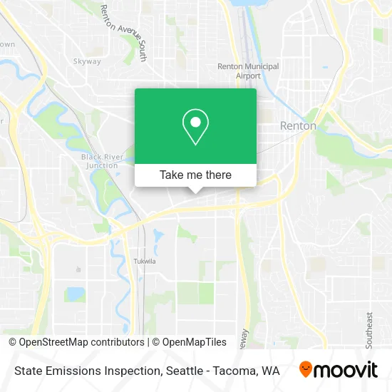 Mapa de State Emissions Inspection