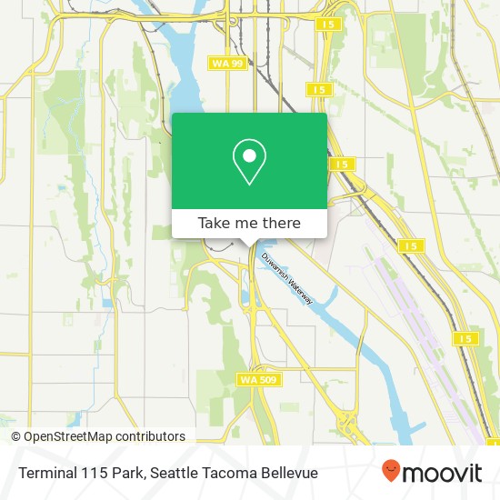 Terminal 115 Park map
