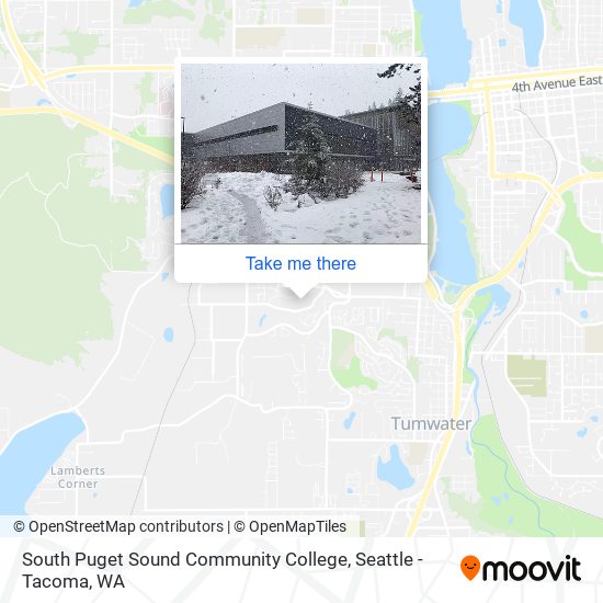 South Puget Sound Community College map