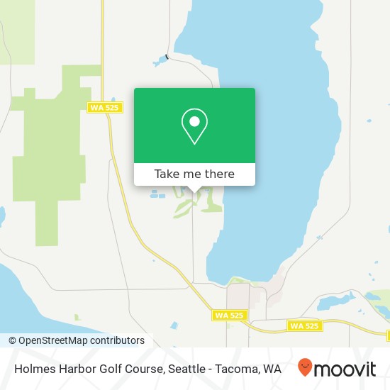 Mapa de Holmes Harbor Golf Course