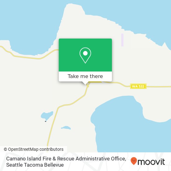 Mapa de Camano Island Fire & Rescue Administrative Office
