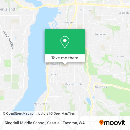 Ringdall Middle School map