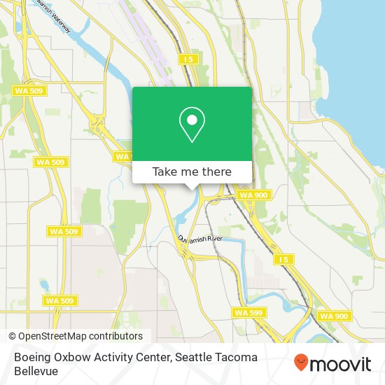 Mapa de Boeing Oxbow Activity Center