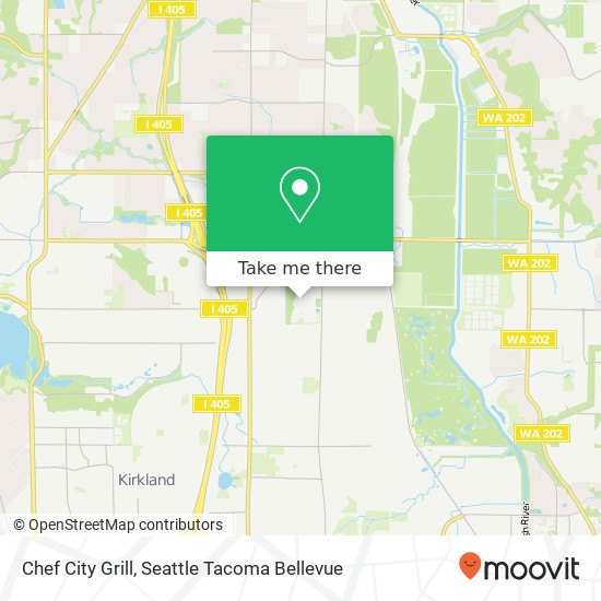 Mapa de Chef City Grill