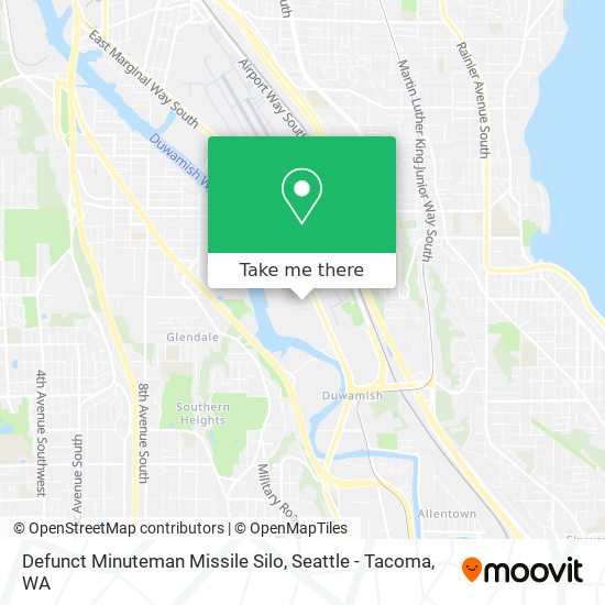 Defunct Minuteman Missile Silo map