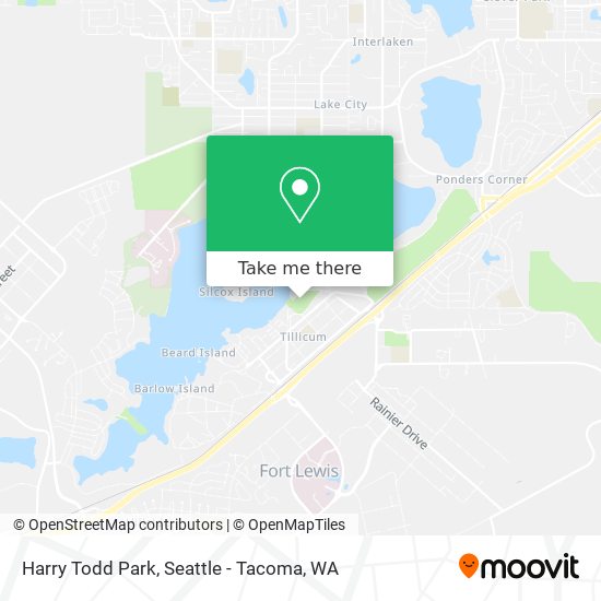 Mapa de Harry Todd Park