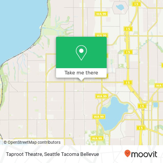 Taproot Theatre map