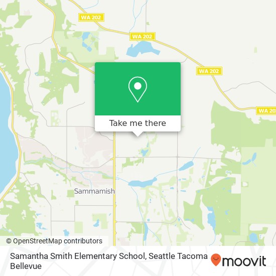 Mapa de Samantha Smith Elementary School