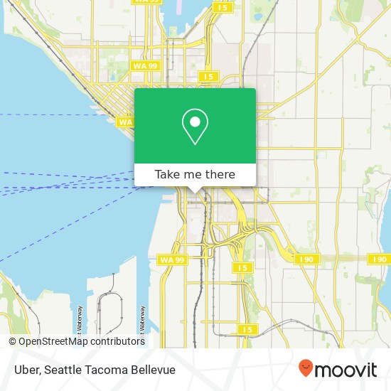 Uber map