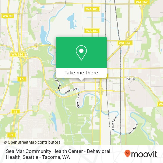 Sea Mar Community Health Center - Behavioral Health map