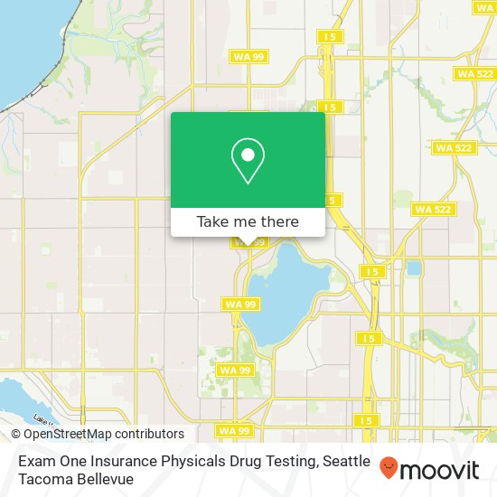 Exam One Insurance Physicals Drug Testing map