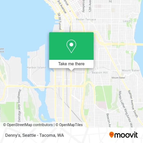 Denny's map