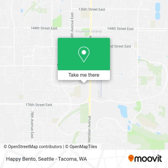 Happy Bento map