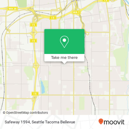Safeway 1594 map