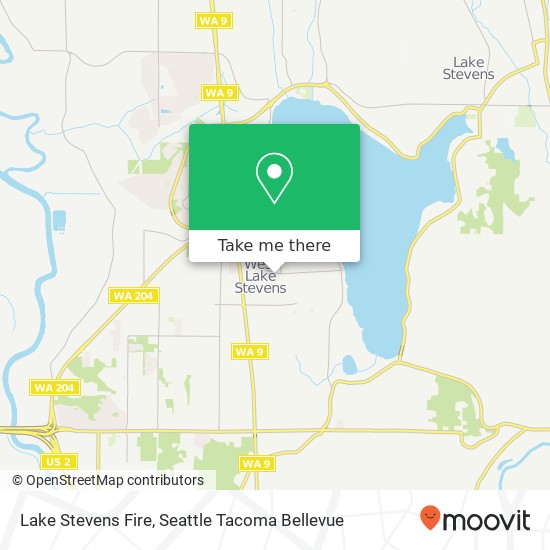 Lake Stevens Fire map