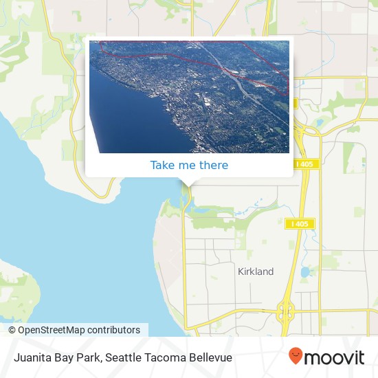 Mapa de Juanita Bay Park