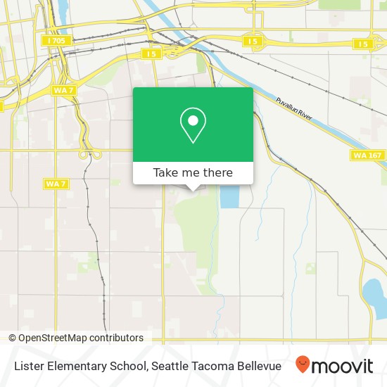 Lister Elementary School map