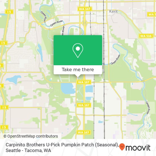Carpinito Brothers U-Pick Pumpkin Patch (Seasonal) map