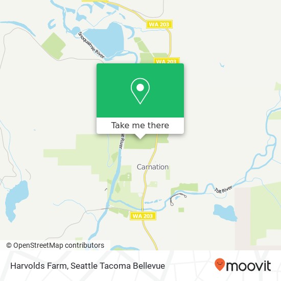 Harvolds Farm map