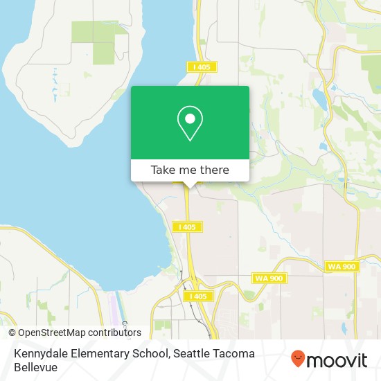 Mapa de Kennydale Elementary School