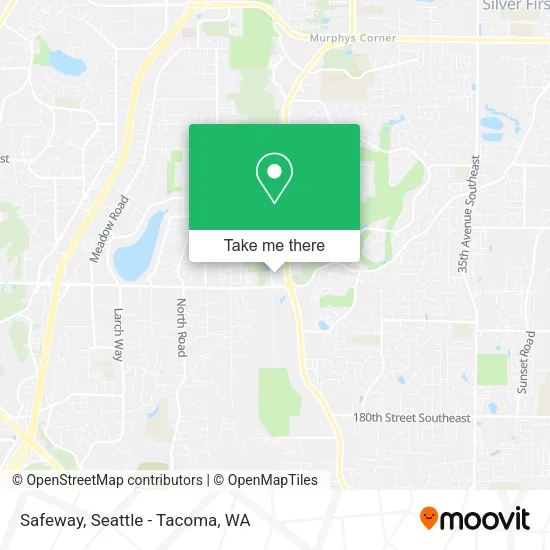 Mapa de Safeway