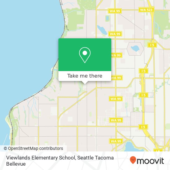 Viewlands Elementary School map