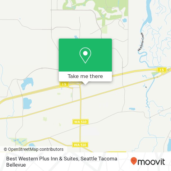 Best Western Plus Inn & Suites map